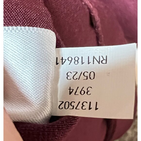 Lane Bryant burgundy red one button suit blazer size 24W NWT - Picture 16 of 16